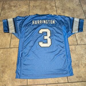 Detroit Lions Joey Harrington Vintage Large Jersey